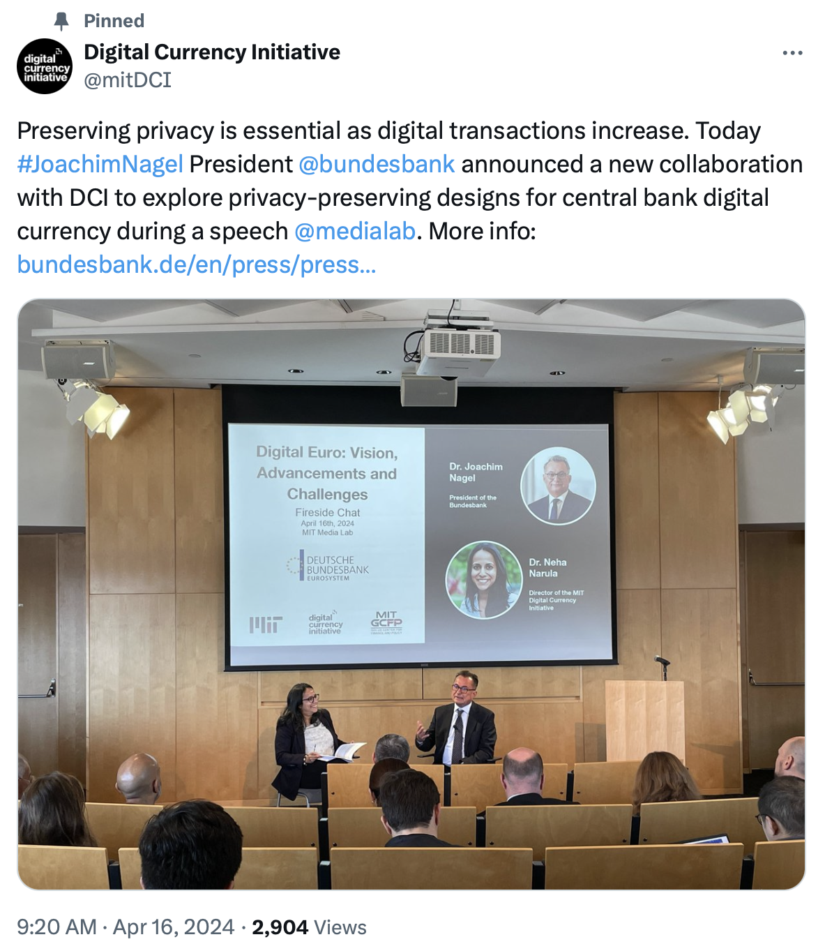 MIT, German central bank will research CBDC privacy in new project