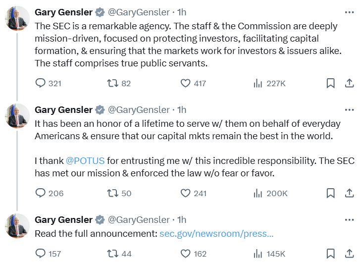Gensler’s SEC made US ‘nearly untenable’ for crypto firms, say observers