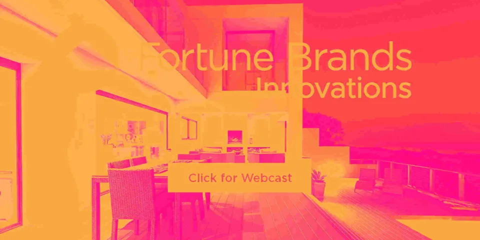 Fortune Brands (FBIN): Buy, Sell, or Hold Post Q3 Earnings?